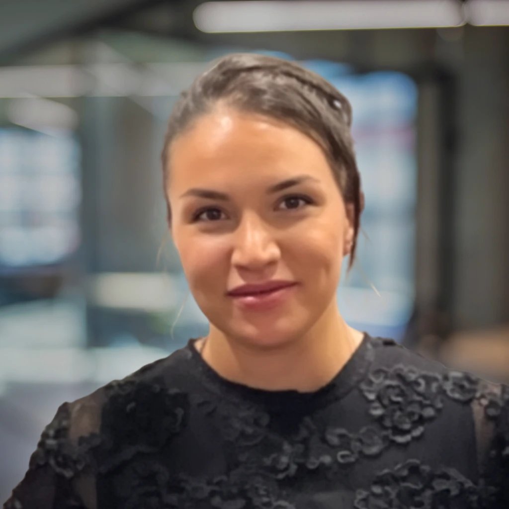 AI-genererad porträtt på Diana