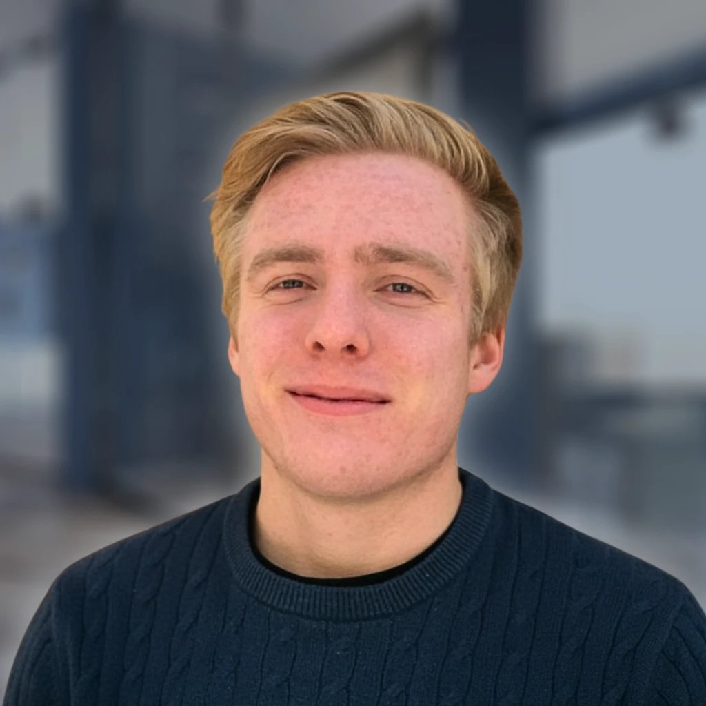 Porträtt av Gabriel Berg, Google Ads- och SEO-specialist på Robin