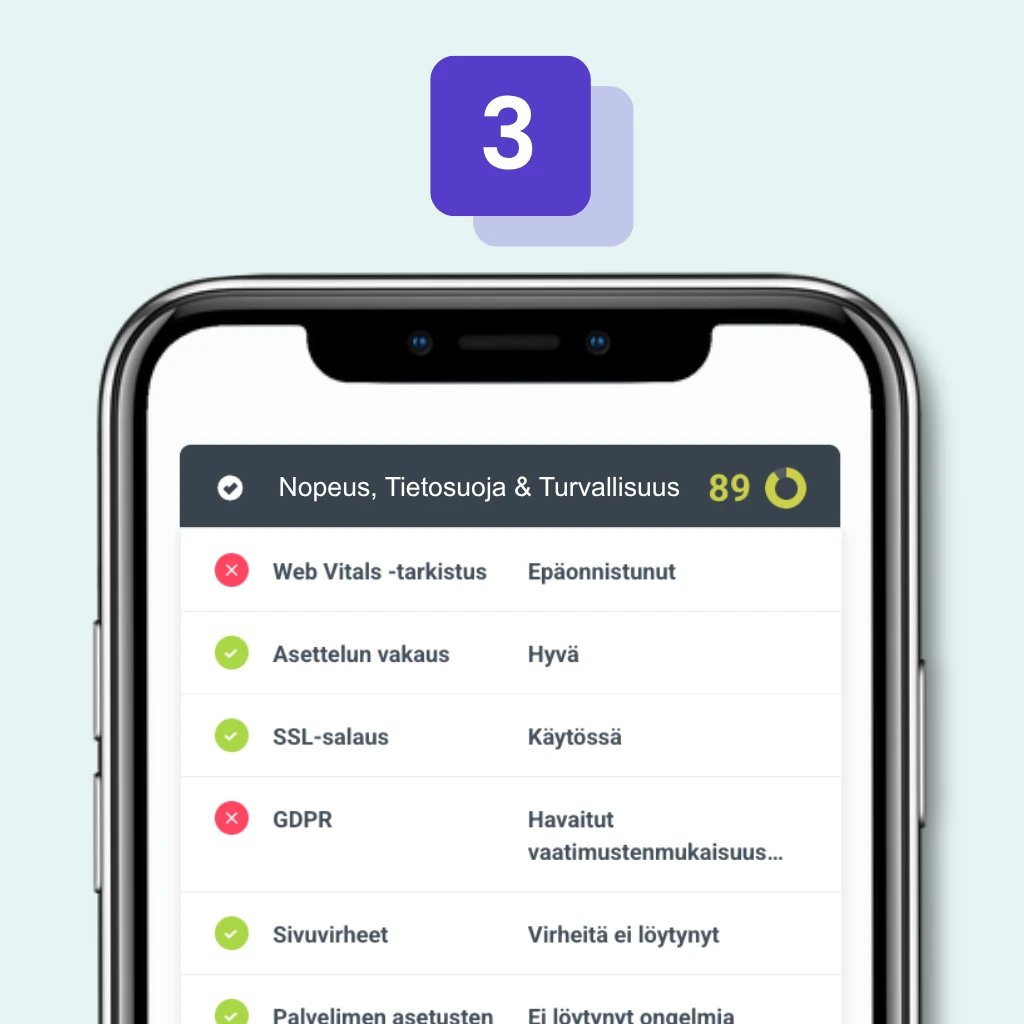 Verkkosivutesti: Nopeus, yksityisyys ja turvallisuus