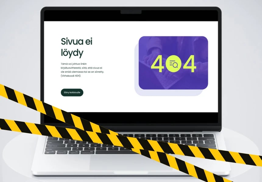404 - Sivua ei löydy