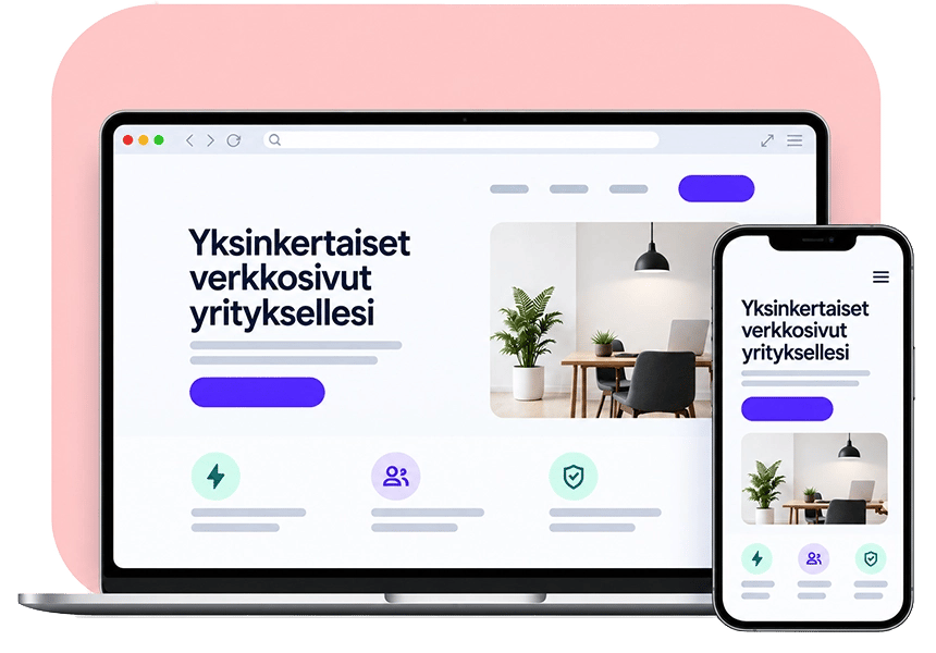 Verkkosivut Go -mallikuva.